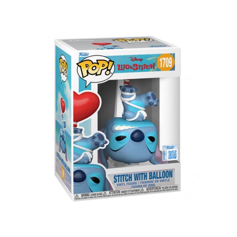 Funko Pop 1709 Stitch con globo - Edición especial