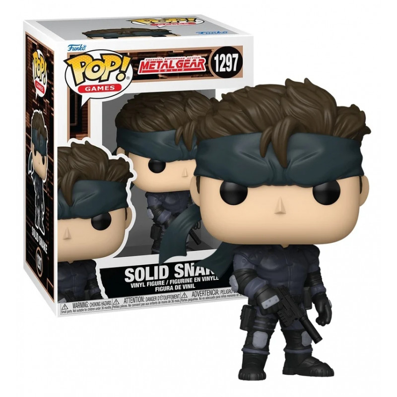 Pre-pedido Funko Pop 1297 Solid Snake