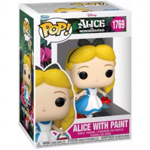 PRE-PEDIDO Funko Pop 1769 Alicia con Pintura - Alicia en el Pais de las Maravillas