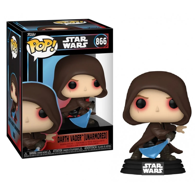 PRE-PEDIDO Funko Pop 866 Darth Vader (Unarmorerd) - Star Wars