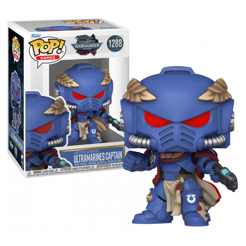 Pre-pedido Funko Pop Ultramarine Captain 40k