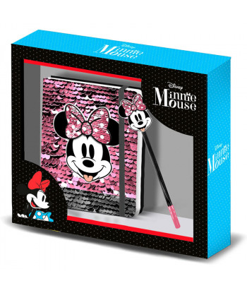 Pack Libreta Y boli  Minnie Mouse - Disney
