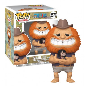 PRE-PEDIDO Funko Pop 2570 Saul con Nico Robin - One Piece