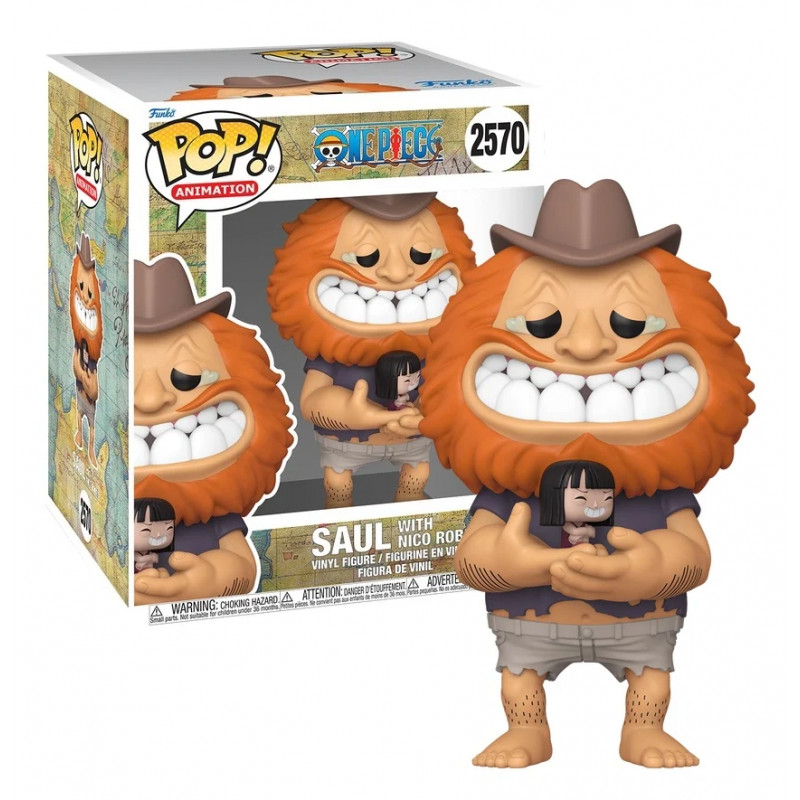 Pre-pedido Funko Pop 2570: Saul y Nico Robin