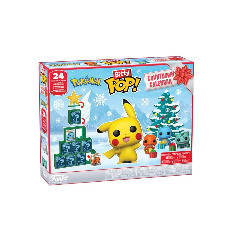 Calendario Adviento Bitty Pop Pokémon en Pre-pedido