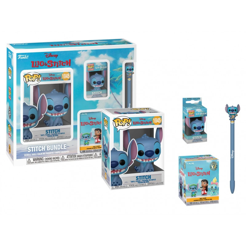 PRE-PEDIDO Funko Pop Stitch 4PCS Bundle
