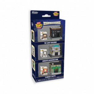 PRE-PEDIDO Funko Bitty Pop Town Pack 3 Callejón Diagón - Harry Potter