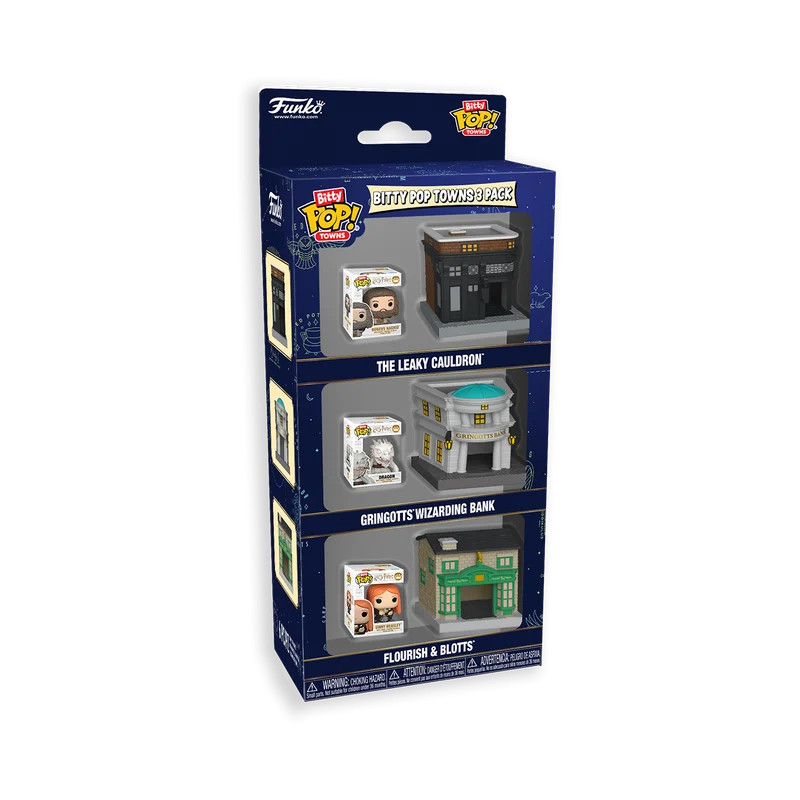 PRE-PEDIDO Funko Bitty Pop Town Pack 3 Callejón Diagón - Harry Potter