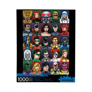 Puzzle DC Comics Faces 1000 Piezas