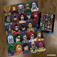 Puzzle DC Comics Faces 1000 Piezas - | Super Arcade