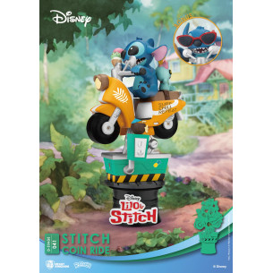Stitch Coin Ride - Diorama D-Stage Summer Series 15.5cm