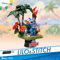 Stitch Ukelele - Diorama D-Stage 14cm | Super Arcade