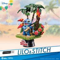 Stitch Ukelele - Diorama D-Stage 14cm | Super Arcade