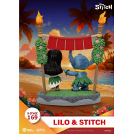 Lilo y Stitch - Diorama D-Stage 13cm | Super Arcade