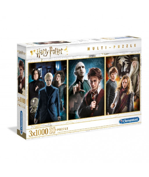 Puzzle Multi Harry potter 3x1.000 Piezas