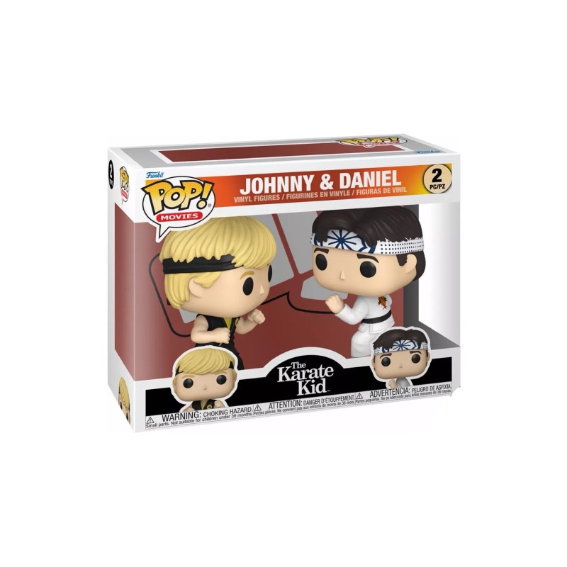 PRE-PEDIDO Funko Pop Pack 2 Daniel y Jhonny - Karate Kid