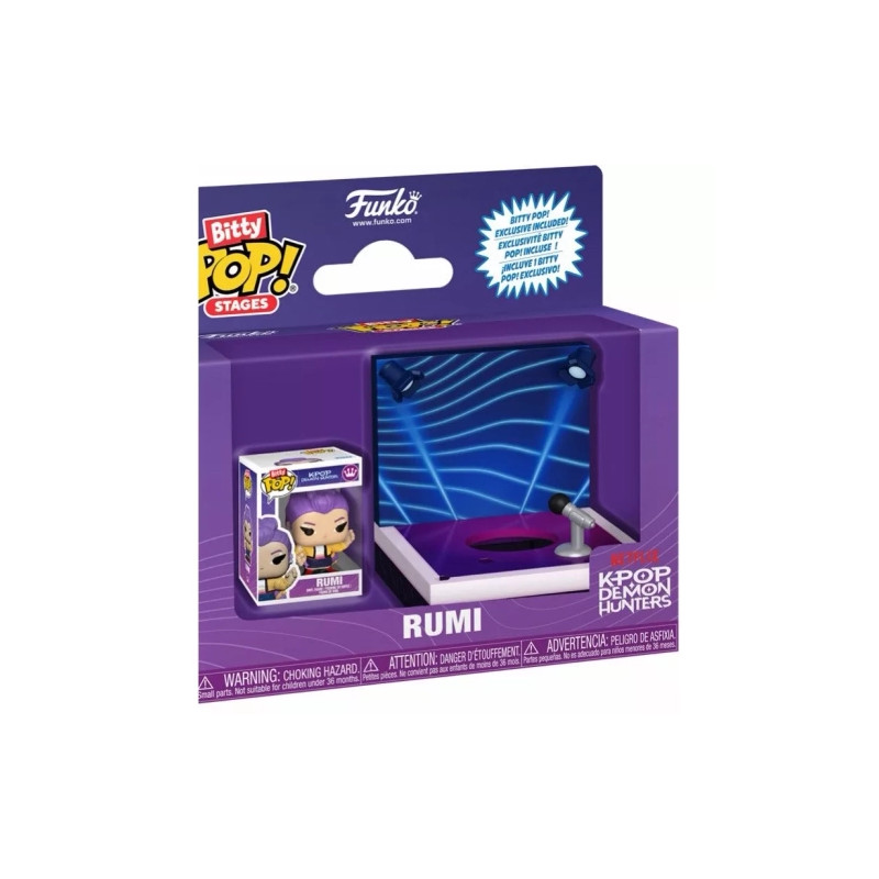 PRE-PEDIDO Bitty Pop Rumi - K-pop Demon Hunter - Super Arcade