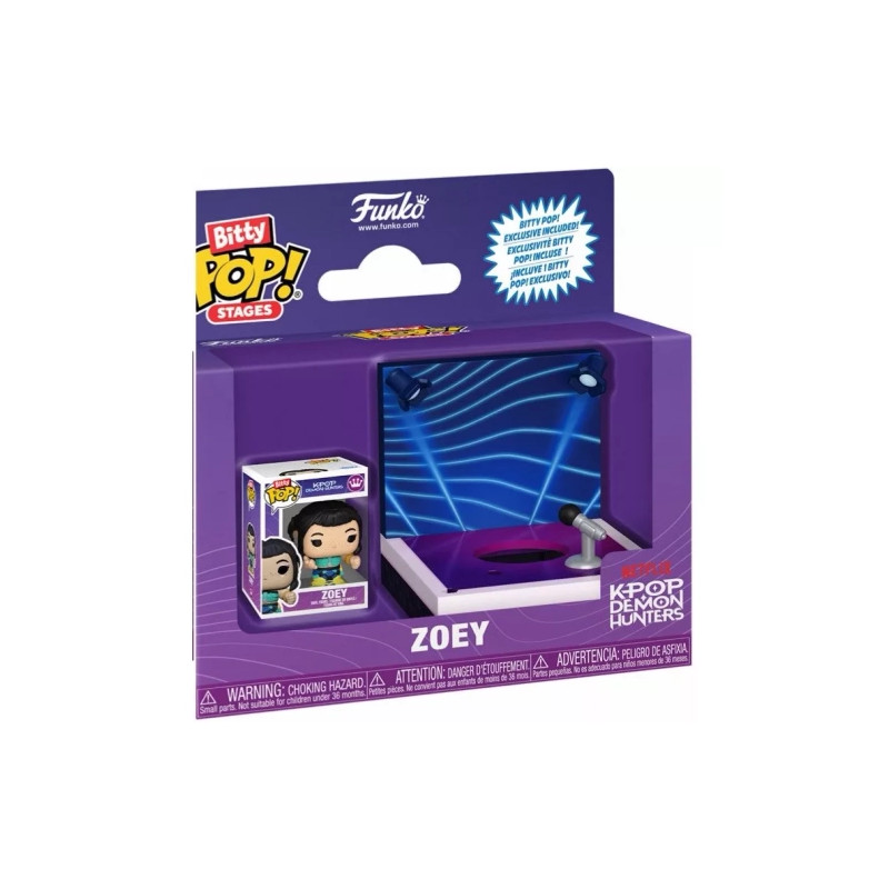 PRE-PEDIDO Bitty Pop Zoey - K-pop Demon Hunter | Super Arcade