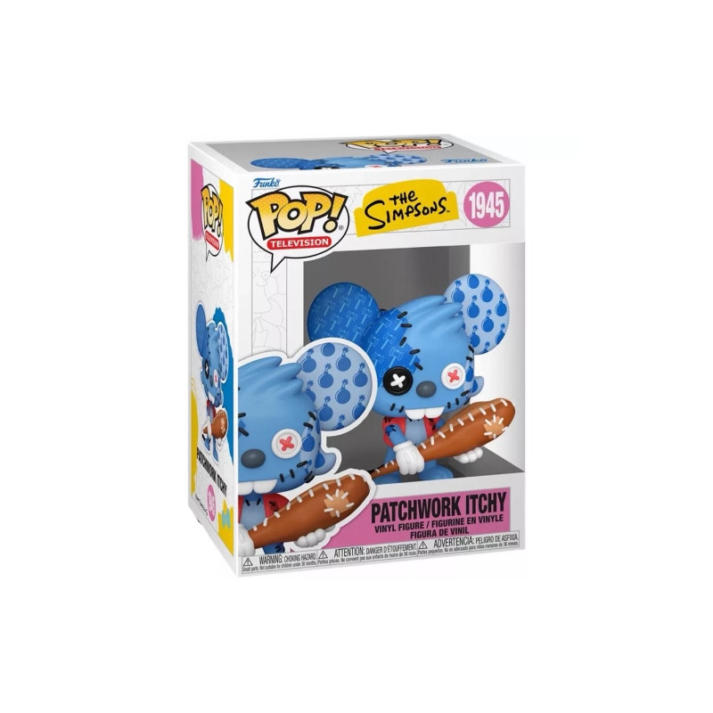 PRE-PEDIDO Funko Pop 1945 Patchwork Itchy - Simpson