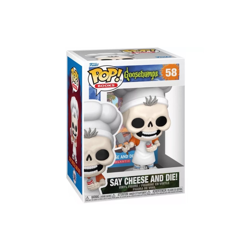 PRE-PEDIDO Funko Pop 58 Say Cheese and Die! - Goosebumps - Libros