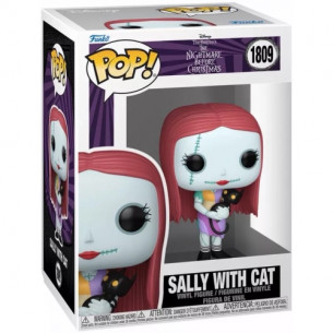 PRE-PEDIDO Funko Pop 1809 Sally con Gato - Pesadilla antes de Navidad - Disney