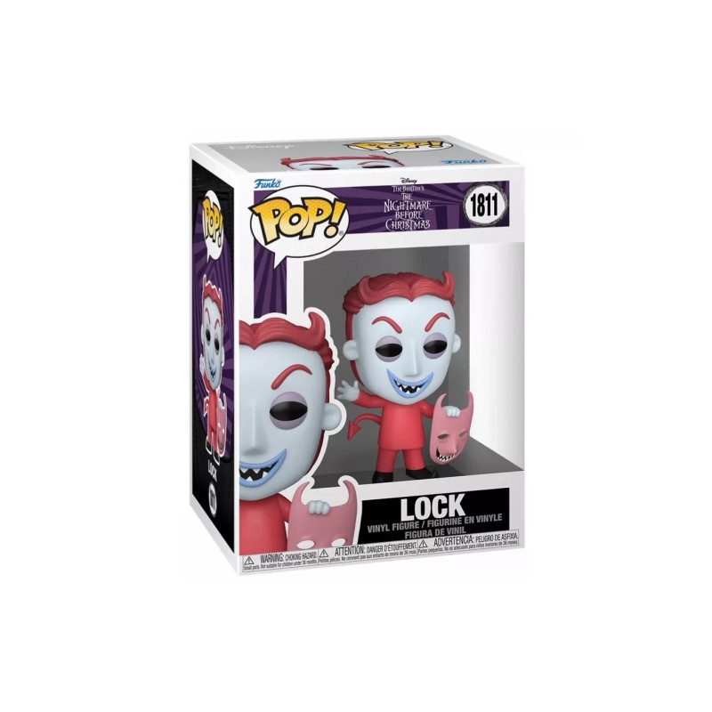 PRE-PEDIDO Funko Pop 1811 Lock - Pesadilla antes de Navidad - Disney