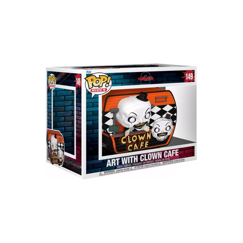 PRE-PEDIDO Funko Pop 149 Art con Clow Cafe - Terror | Super Arcade