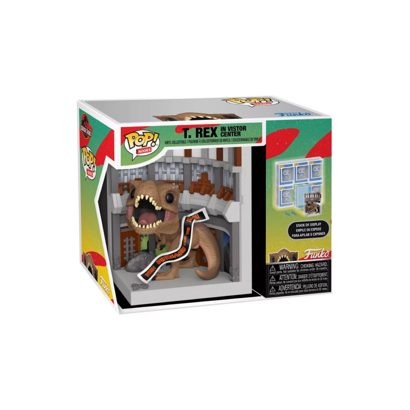 PRE-PEDIDO Funko Nook T. Rex - Jurassic Park | Super Arcade