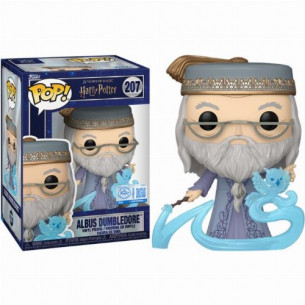 PRE-PEDIDO Funko Pop 207 Albus Dumbledore con Patronus - Special Edition - Harry Potter