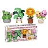 Funko Pop PACK 4 Barrel Cactus-Monstera-Sunflower-Tulip - Flora
