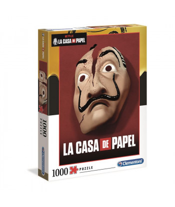 Puzzle Casa de Papel Mascara 1.000 Piezas