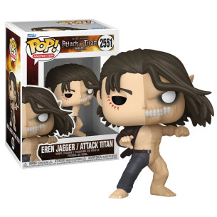 PRE-PEDIDO Funko Pop 2151 Eren Jaeger/Attack Titan - Ataque de Los Titanes
