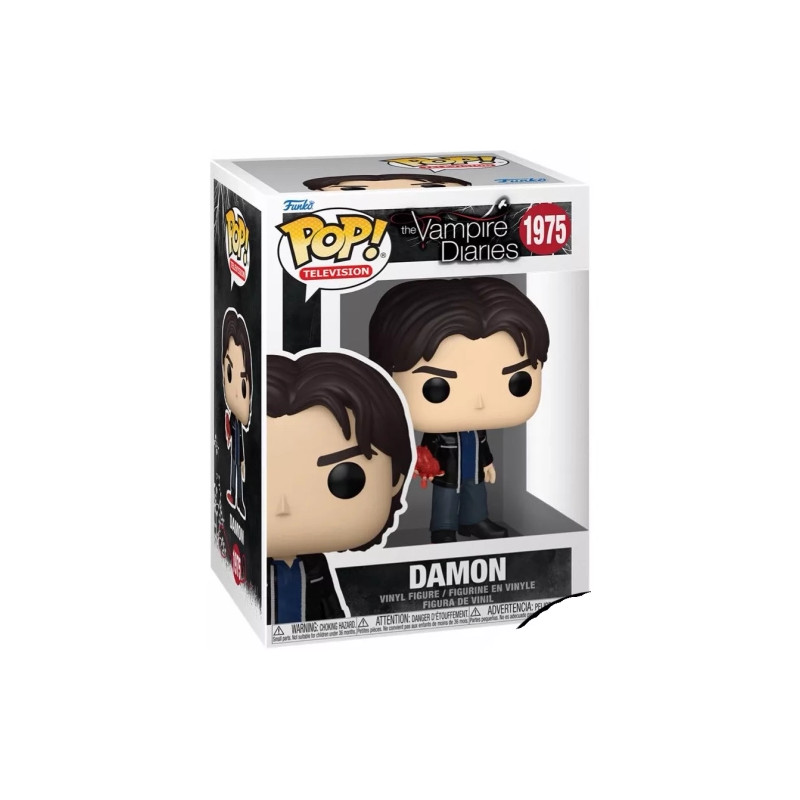 PRE-PEDIDO Funko Pop 1975 Damon Salvatore - Crónicas Vampíricas - OPCION CHASE 1/6 LEER DESCRIPCION