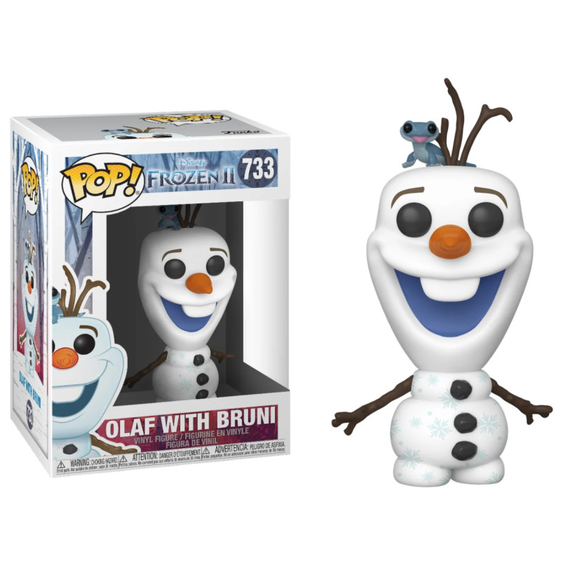 Funko Pop 733 Olaf con Bruni - Frozen 2 - Disney | Super Arcade