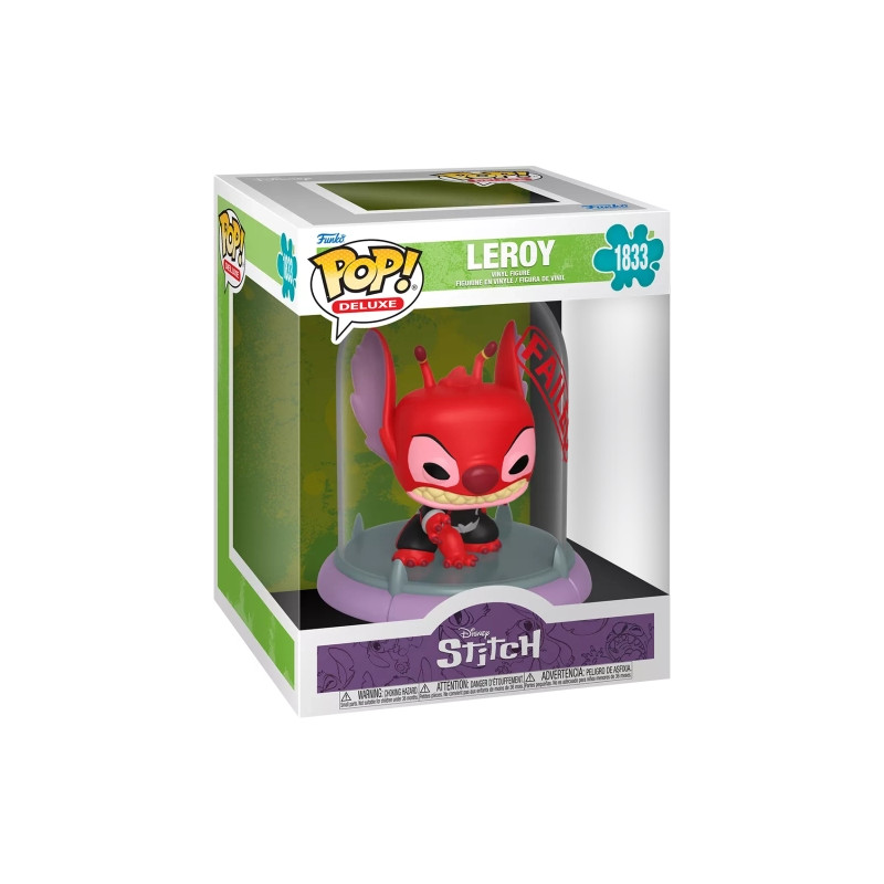 PRE-PEDIDO Funko Pop Deluxe 1833 Leroy - Lilo &amp; Stitch | Super Arcade