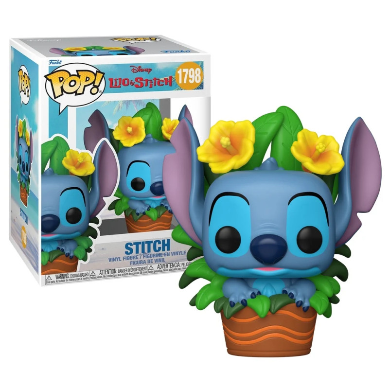 PRE-PEDIDO Funko Pop 1798 Stitch Plantas - Disney | Super Arcade