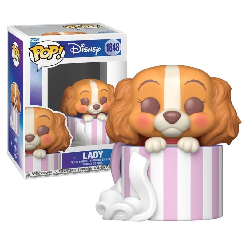 PRE-PEDIDO Funko Pop 1848 Lady - Disney | Super Arcade