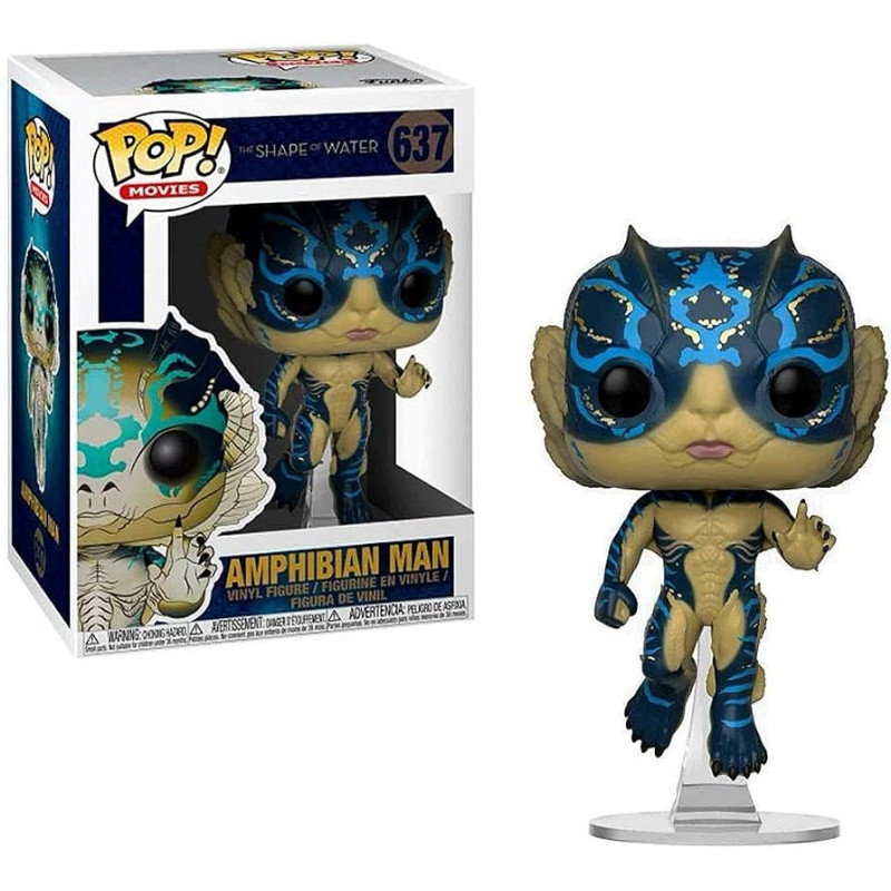 Funko Pop 637 Amphibian Man - La Forma del Agua - Pelicula