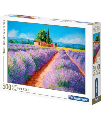Puzzle Lavender Scent High Quality Collection 500 Piezas