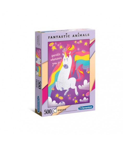 Puzzle Fantastic Animals Unicornio 500 Piezas