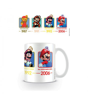 Taza Años de SuperMario Nitendo